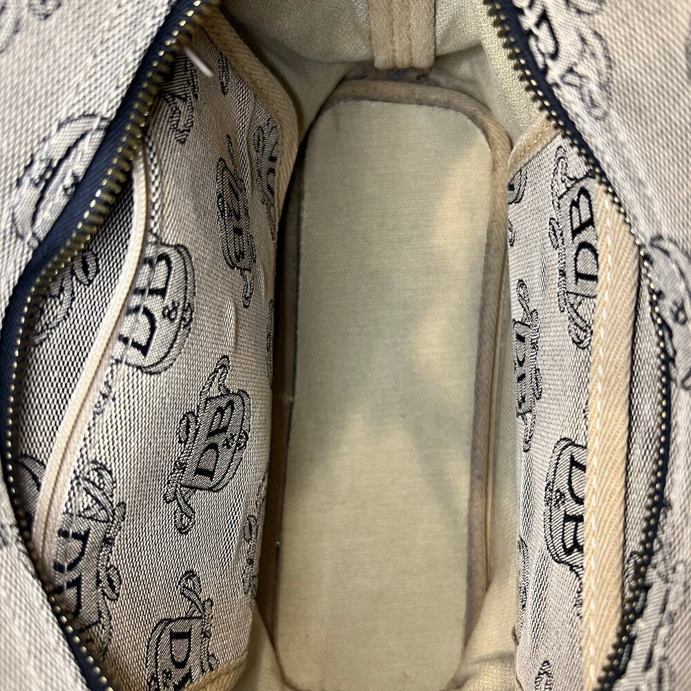 Dooney & Bourke Vintage Jacquard Logo Bag - Picture 4 of 4